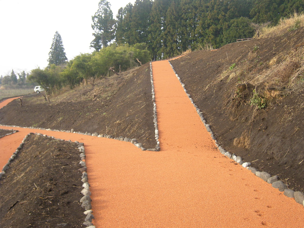 平成27年度　白糸自然公園園路広場整備工事